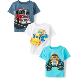 The Children's Place Boy's Vehicle Graphic Tee 3-Pack - Multi Clr