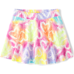 The Children's Place Kid's Print Skort - Rainbow Heart Tie Dye (3044726_32I2)