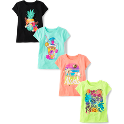 The Children's Place Kid'sSummer Trends Graphic Tee 4-pack - Multi Clr