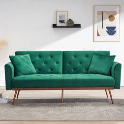 Accent Green Sofa 68.3" 2 Seater