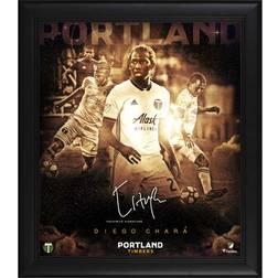 Fanatics Authentic Diego Chara Portland Timbers Framed 15" x 17" Stars of the Game Collage Facsimile Signature
