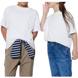 Uniqlo Kid's Airism Crew Neck Short-Sleeve T-shirt - White