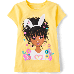 The Children's Place Girl's Easter Girl Graphic Tee - Sun Valley