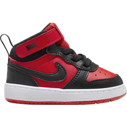 Nike Court Borough Mid 2 TDV - University Red/White/Black