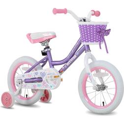 Joystar Angel Girls for Toddlers - Purple Kids Bike