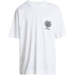 Givenchy Crest Pocket T-shirt - White