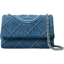 Tory Burch Small Fleming Soft Convertible Shoulder Bag - Denim