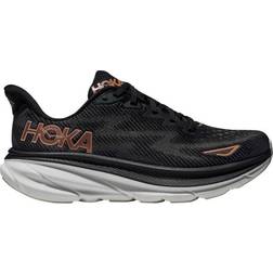 Hoka Clifton 9 Wide W - Black/Rose Gold