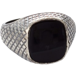 Arven Ring - Silver/Black
