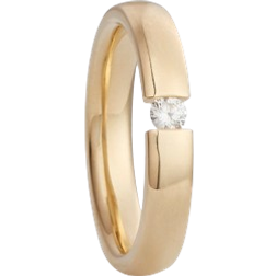 Arven Buckle Ring 0.2ct - Gold/Diamond