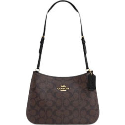 Coach Penelope Shoulder Bag - Gold/Brown Black