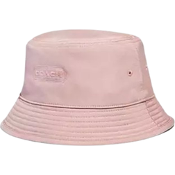 Coach Reversible Signature Nylon Bucket Hat - Faded Pink