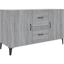 vidaXL Engineered Wood Grey Sonoma Skjenk 100x60cm