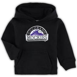 Outerstuff Toddler Colorado Rockies Team Primary Logo Fleece Pullover Hoodie - Black