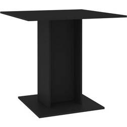 vidaXL 800253 Black Dining Table 31.5x31.5"