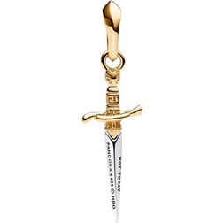 Pandora Game of Thrones Needle Dangle Charm - Gold/Silver