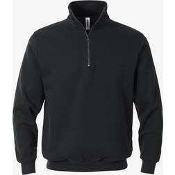 Fristads 1737 SWB Acode Half Zip Sweatshirt - Black