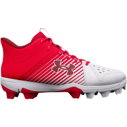 Under Armour Jr. Leadoff Mid RM - Red/White