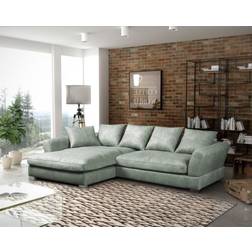 Tizian Light Grey Sofa 294cm