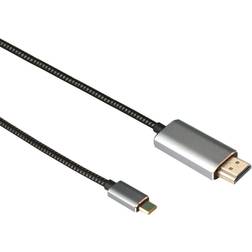 Nordic USBC-N1305 USB C - HDMI M-M 0.5m