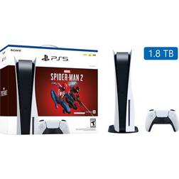 Sony Sony PlayStation 5 (PS5) - Digital Edition Console Marvel's Spider-Man 2 Bundle (Slim) 1.8TB