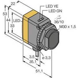 Turck S30VR3LP W/30 3073198