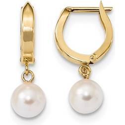 Gem & Harmony Akoya Saltwater Earrings - Gold/Pearls