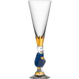 Orrefors Nobel The Sparkling Devil Blue Champagne Glass 6.425fl oz
