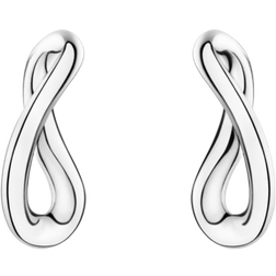 Georg Jensen Infinity Earrings - Silver