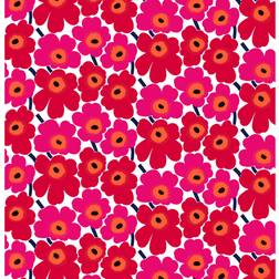 Marimekko Pieni Unikko Meterware Rot