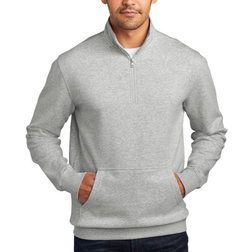 District V.I.T. Fleece 1/4-Zip - Light Heather Grey