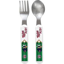 Masterpieces Minnesota Twins Baby Fork & Spoon Set