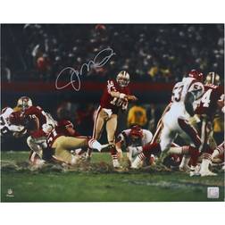 Fanatics Authentic Joe Montana San Francisco 49ers Autographed 16" x 20" Throwing vs Bengals Photograph