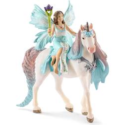 Schleich Fairy Eyela with Princess Unicorn 70569