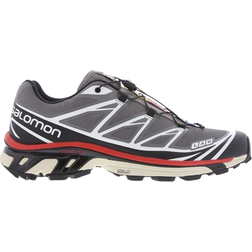 Salomon XT-6 - Pewter/Black/Aurora Red