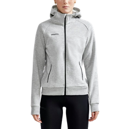 Craft Sportswear Core Soul Full Zip Hood W - Grey Melange