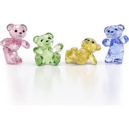 Swarovski Kris Bear 30th Anniversary Multicoloured Figurine 3.9" 4