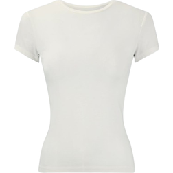 Gina Tricot Soft Touch Top - Off White