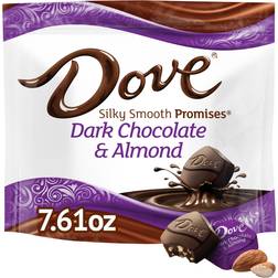 Dove Promises Dark Chocolate Almond 7.61oz 1pack