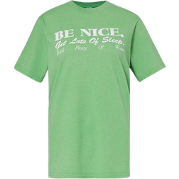 Sporty & Rich Be Nice T-shirt - Verde/White