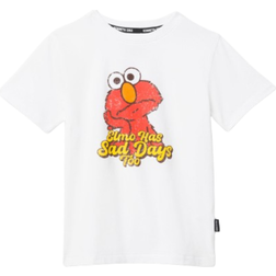 Kenneth Cole Kid's Sesame Street Elmo Organic T-shirt - White