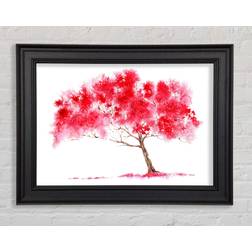 Ophelia & Co. Pink Abstract Tree Bild 84.1x59.7cm