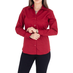Sofia's Wardrobe Button Down Shirt Women's - Red