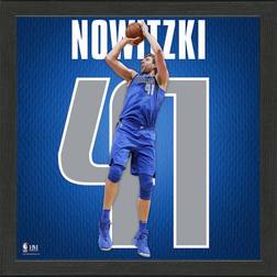 Highland Mint NBA Dallas Mavericks Legends Dirk Nowitzki Jersey Frame