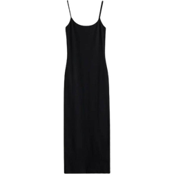 H&M Long Strappy Dress - Black