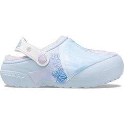 Crocs Kids' Fun Lab Lined Disney Frozen Ii Clog - Mineral Blue