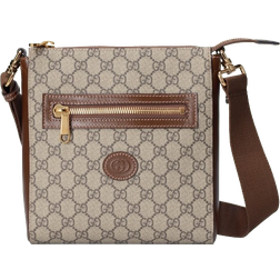 Gucci GG Supreme Messenger Bag - Beige/Ebony