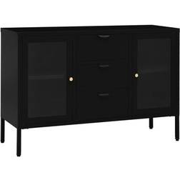 vidaXL Sideboard Black Skjenk 105x70cm