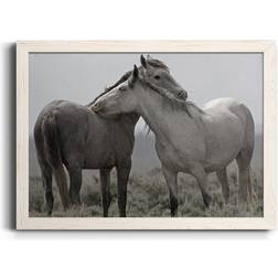 Union Rustic Affection White Framed Art 27.5x37.5"