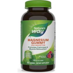 Nature's Way Magnesium Gummy Mixed Berry -90 Gummies 90